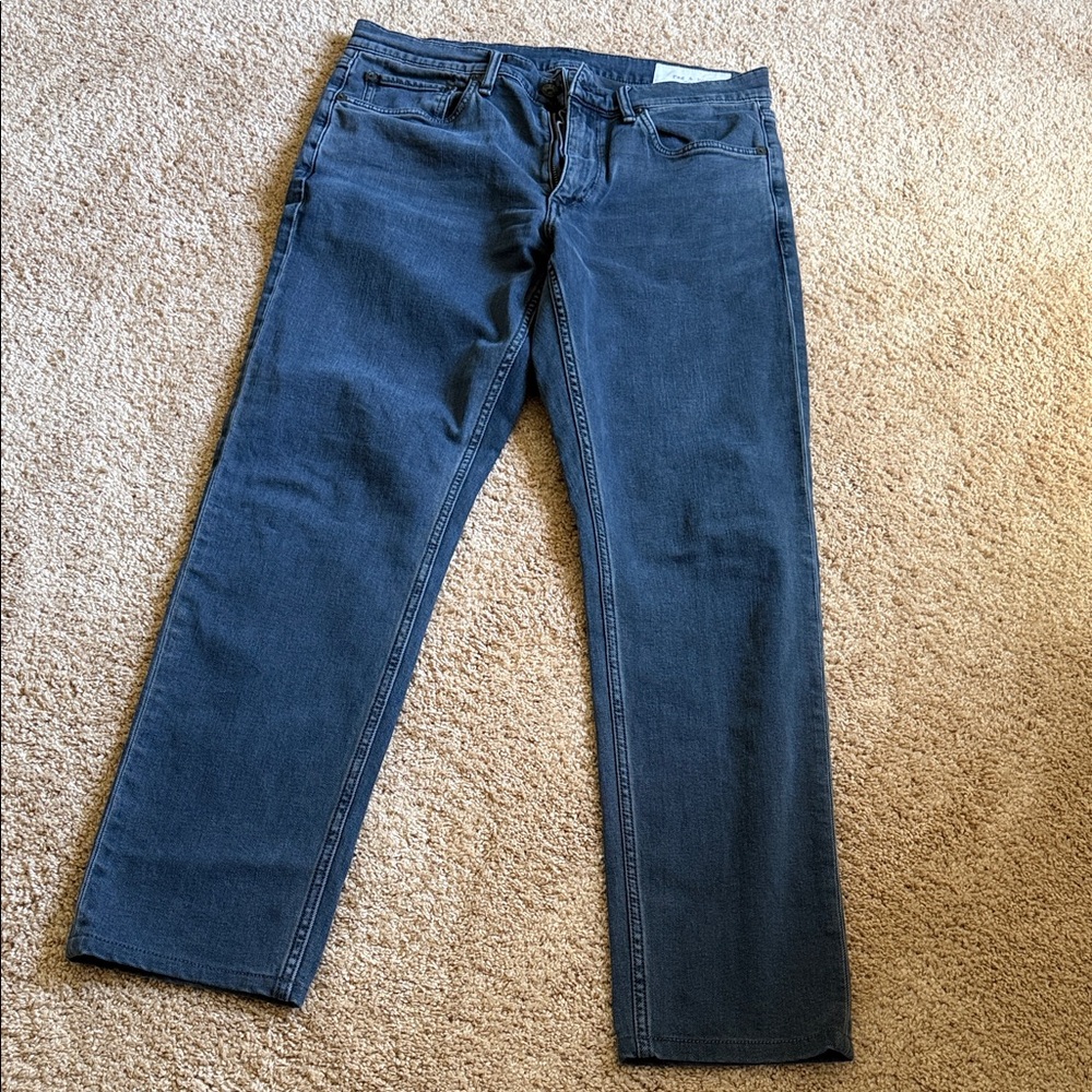 rag & bone woman’s  Straight Jeans in Dark Blue